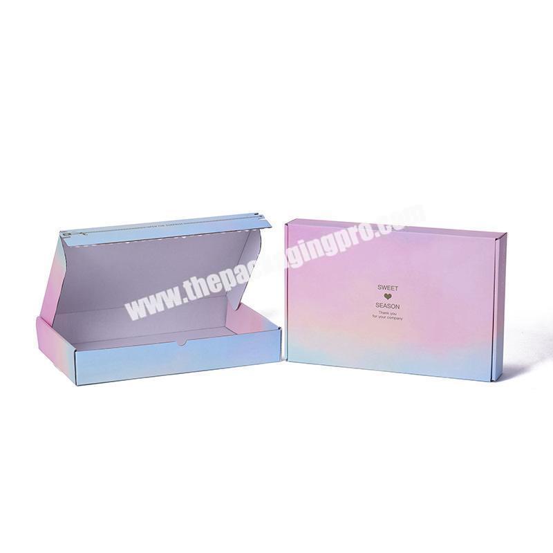 Recyclable Guaranteed Quality Custom Packaging Fashion Beauty  Kraft Paper Box for wigs