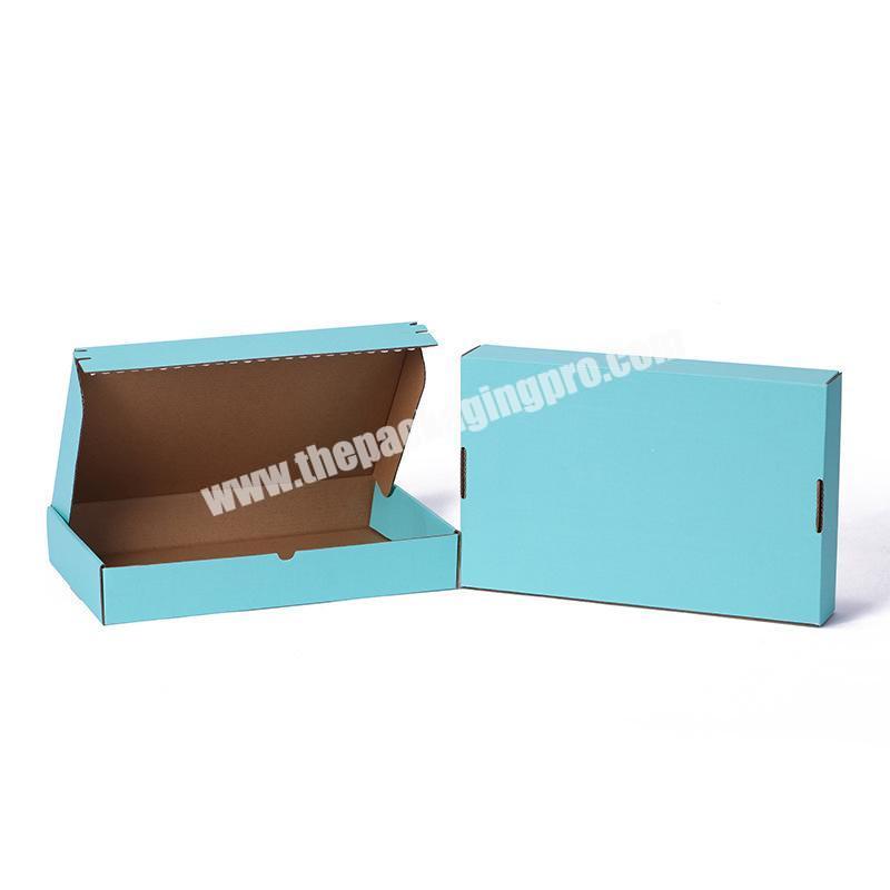High Quality Hotsale Custom Packaging Fashion Beauty Black White Blue Pink Corrugated Box