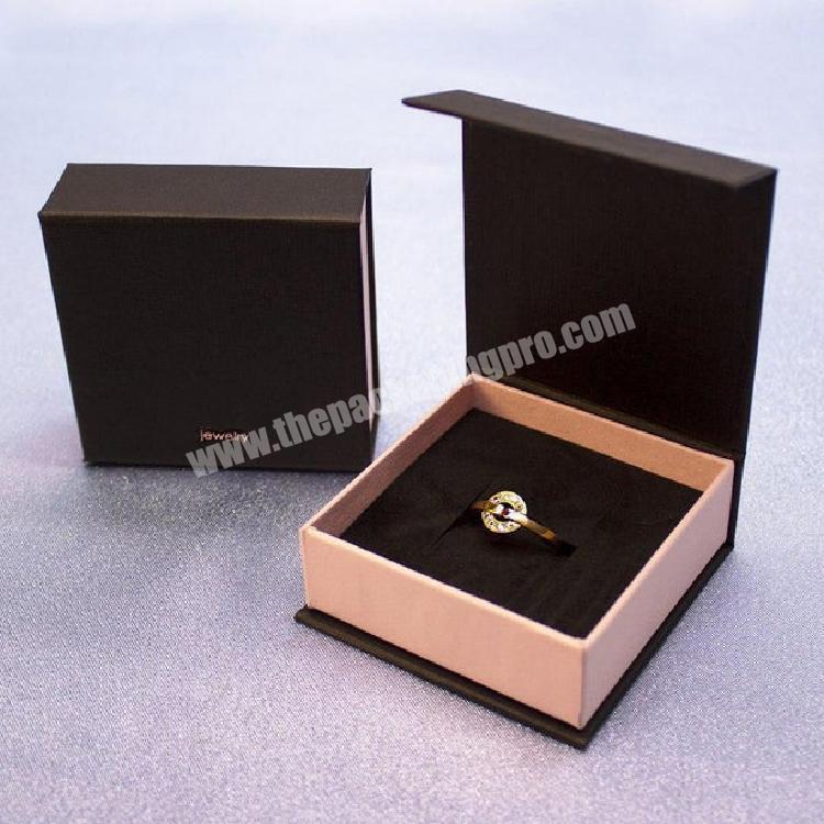 Wholesale Custom Logo Gift Jewelry Wedding Bracelet Ring Necklace Earring Box