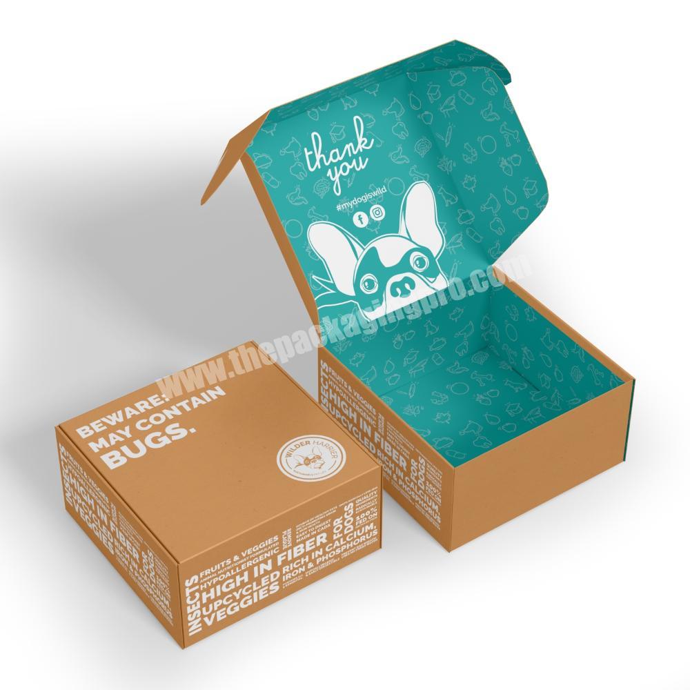 Wholesale personalised custom logo cosmetics mask clothing shoe packaging small gift box kraft corrugated cardboard paper boxes