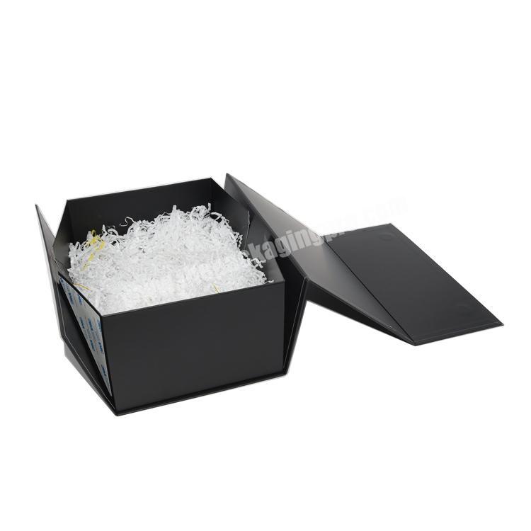 Plastic Gift Boxes Elegant Party Favor Black