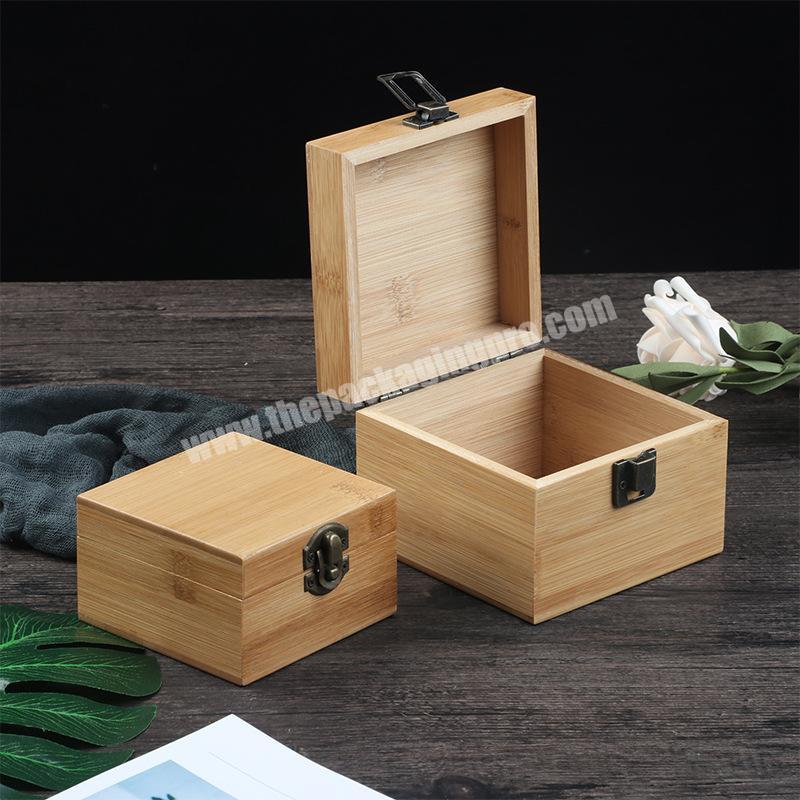 Wood box custom gift jewelry wooden boxes for packaging wood box ring