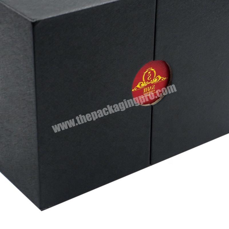 Wooden Perfume Gift Box Gold Paper Two Flap Lid Open Luxury Fragrance Packaging Personal Care,beauty Packaging Customized Accept wholesaler