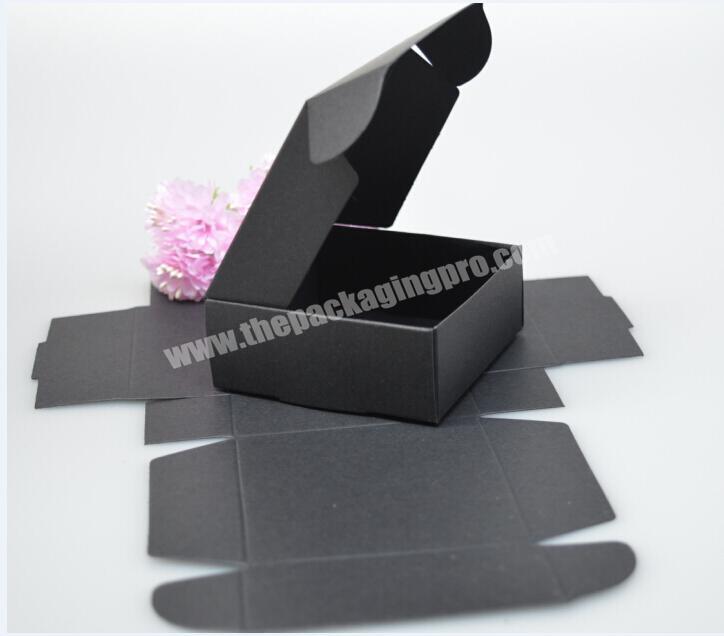 ZL Custom retail black  soap candy jewelry  packaging gift box