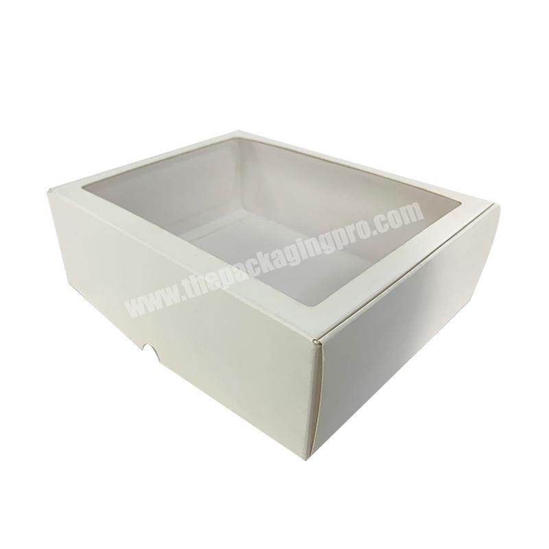 bedsheet packaging box with window