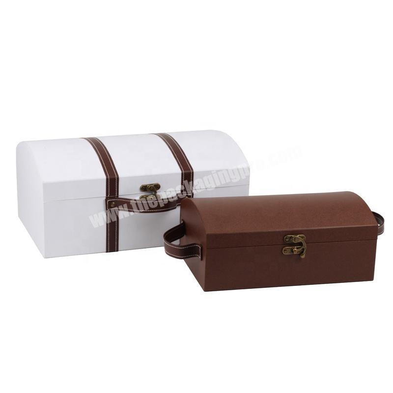 cardboard luggage clothes box baby keepsake chest baby clothing packaging box coffee box