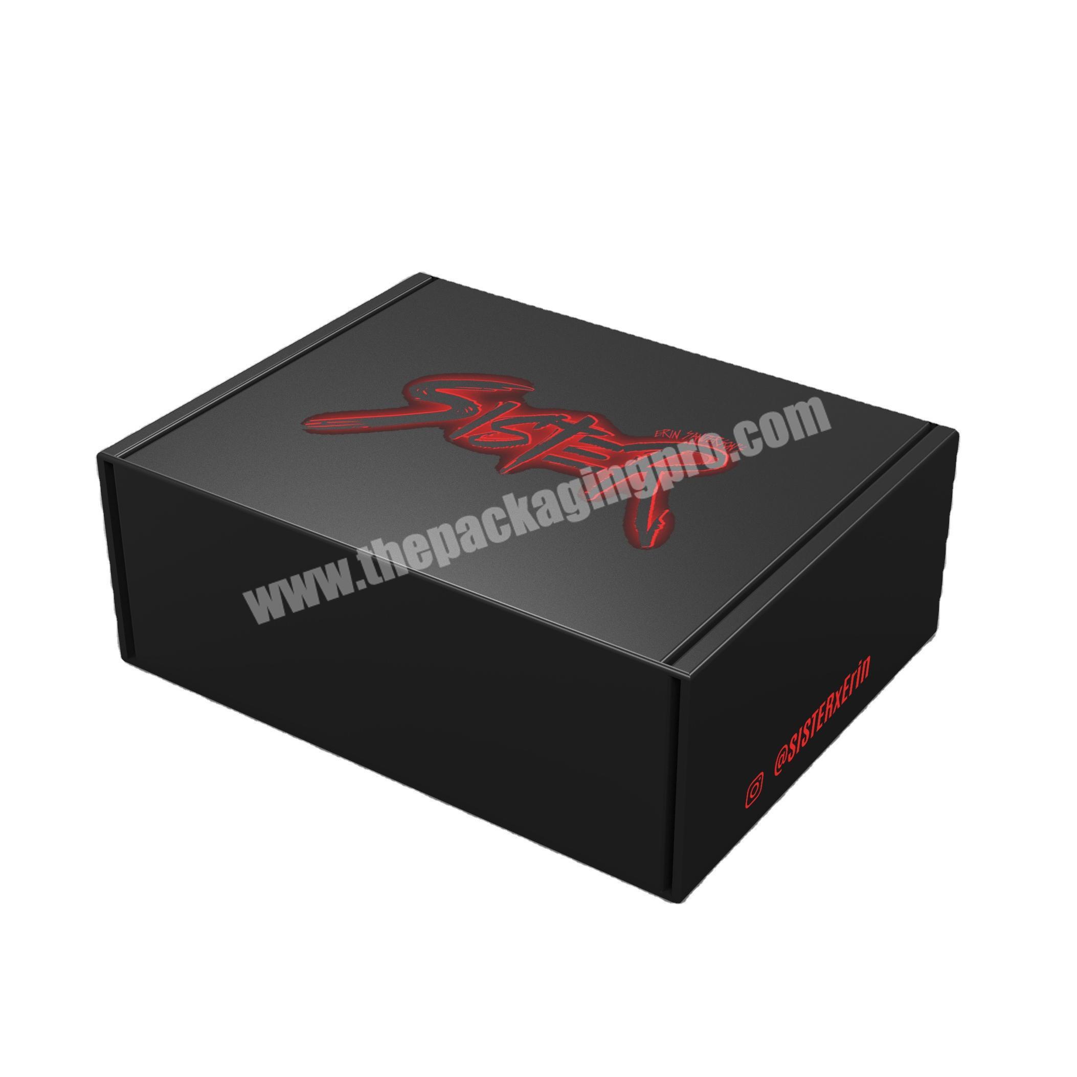 custom logo corrugated paper packaging mailer boxes