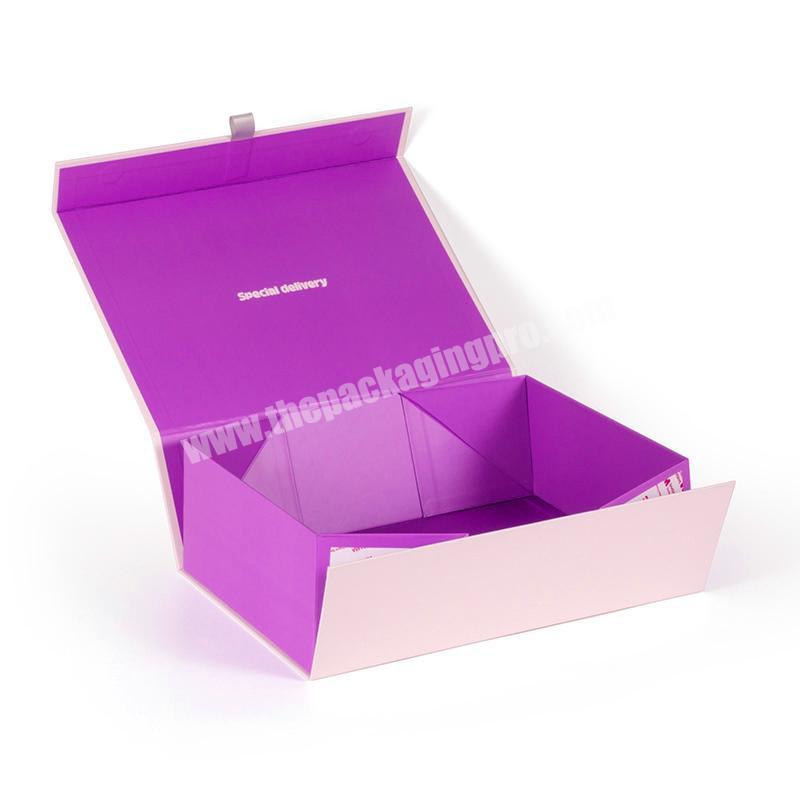 custom printed logo small cheap products with insert white hard magnetic clothes gift boxes for packaging with magnetic closure