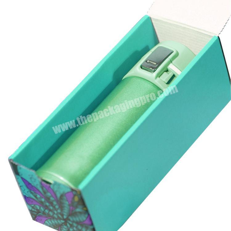 custom printing corrugated luxury water bottle kettle packaging mailing shipping box