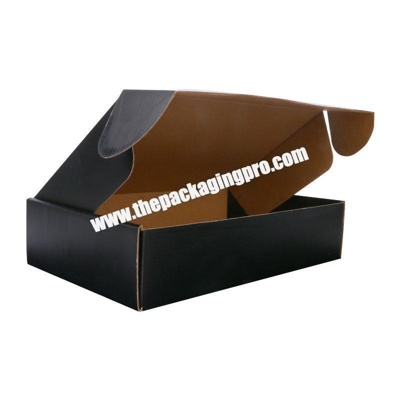 Recycled Custom Apparel E-commerce Packaging Logistics Shipping Box Clothes Corrugated Paper Packaging Mailing Boxes
