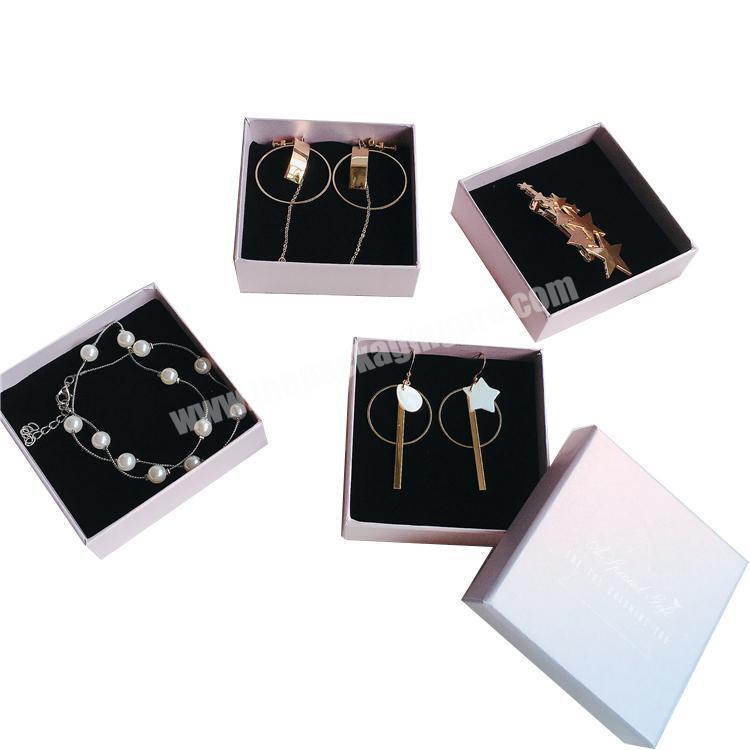 festival display pearl lipstick package set packaging earring hair accessory romantic necklace jewelry paper gift box for watch