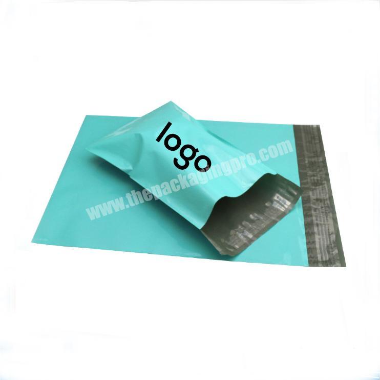 high quality eco friendly 6x9 inch custom print green packaging shipping  bags luxury  poly mailer with customized  logo