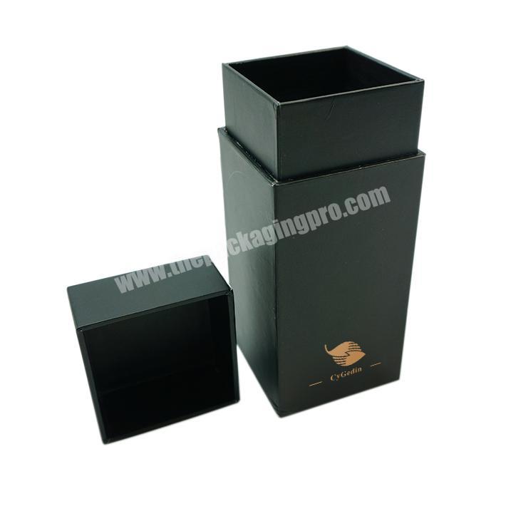 luxury cosmetic hard cardboard custom logo new design paper packaging gift boxes clamshell box insert
