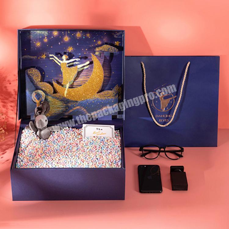 personalize luxury kraft craft gift custom logo printing boxes perfume wedding favor boxes