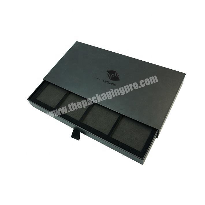 luxury mobile phone drawer box with eva insert custom design packaging paper gift boxes
