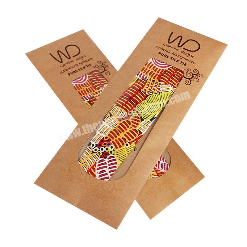 recycle window custom printing paper pacifier clip packaging box