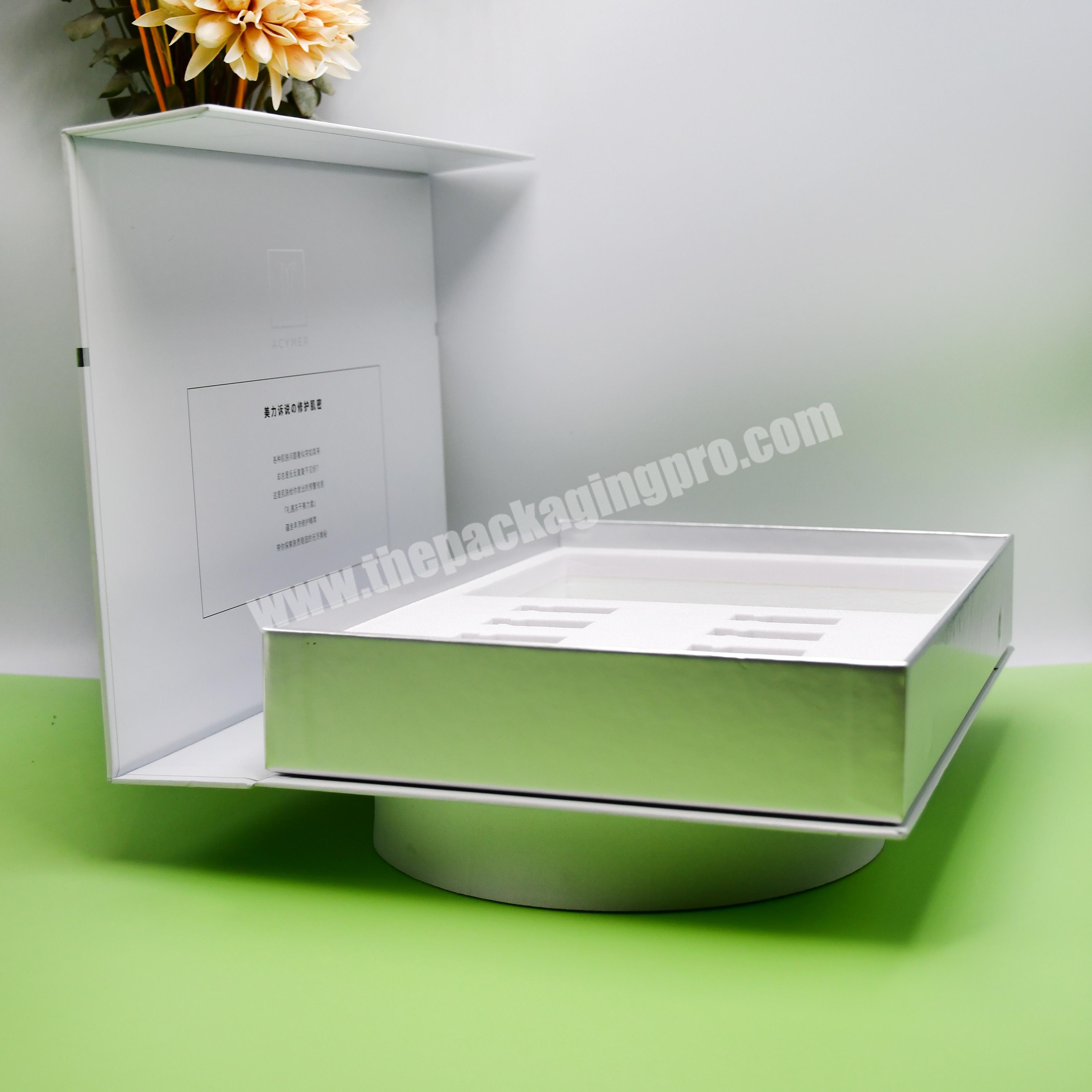 sample Cosmetic Box Cosmetic Cosmetic Box Custom Printing Wholesale White Gift Magnetic wholesaler