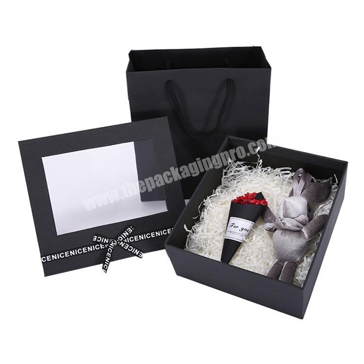 small bride made unique blue rigid cosmetics package custom empty luxury bottle paper gift packaging perfume box manufacturer