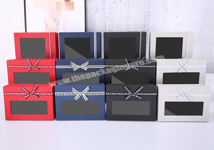 small bride made unique blue rigid cosmetics package custom empty luxury bottle paper gift packaging perfume box