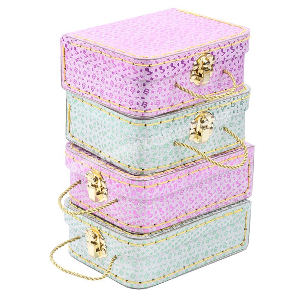 storage gift boxes small children cardboard travel box suitcase beauty box luxury suitcase