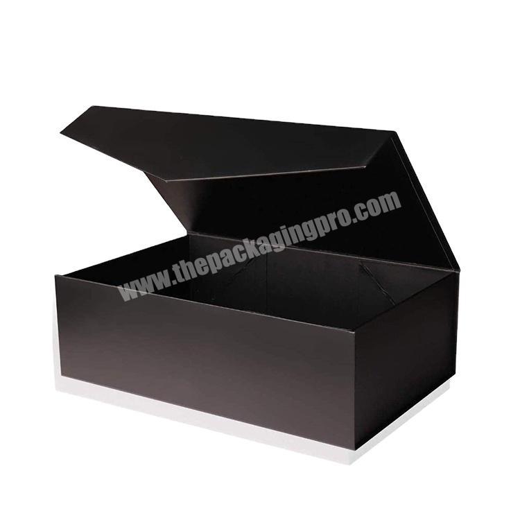 wholesale Flap Lid All Custom Logo Folding A5 Magnetic Paper Gift Boxes Packaging
