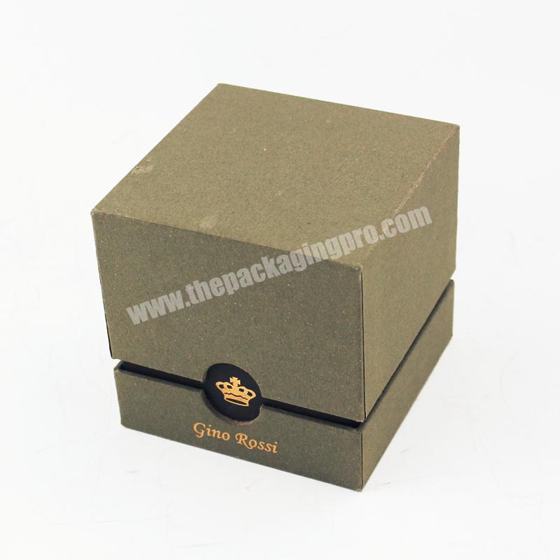 wholesale custom logo printing lid and bottom rigid paper eco packaging box lift off lid box manufacturer