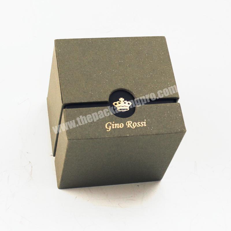 wholesale custom logo printing lid and bottom rigid paper eco packaging box lift off lid box wholesaler