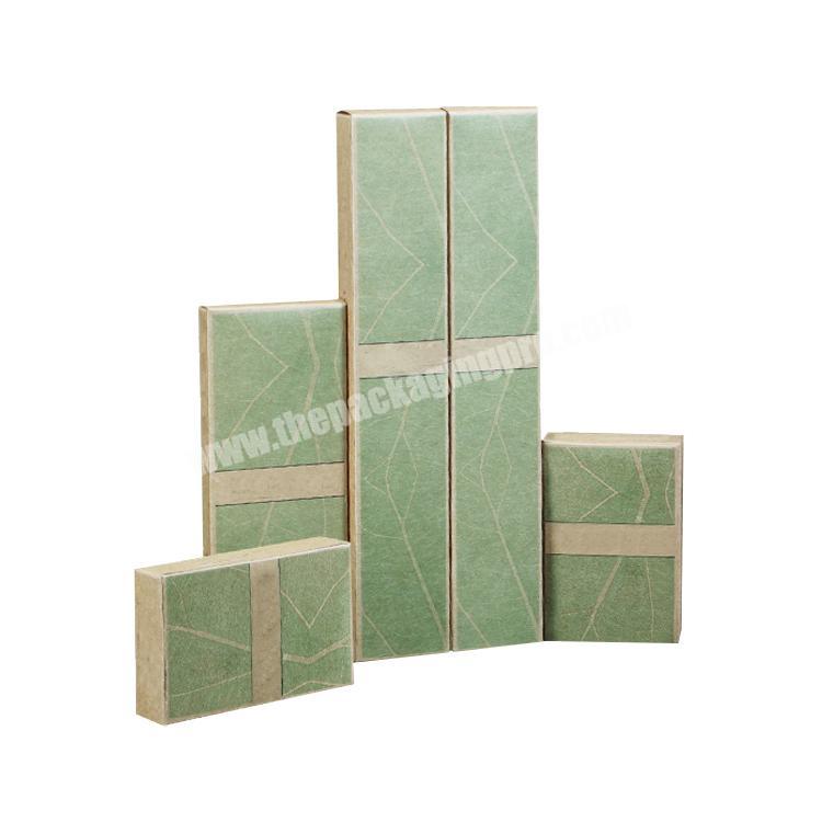 wholesale eco friendly recycle kraft paper travel kit brushes soap boxes packaging