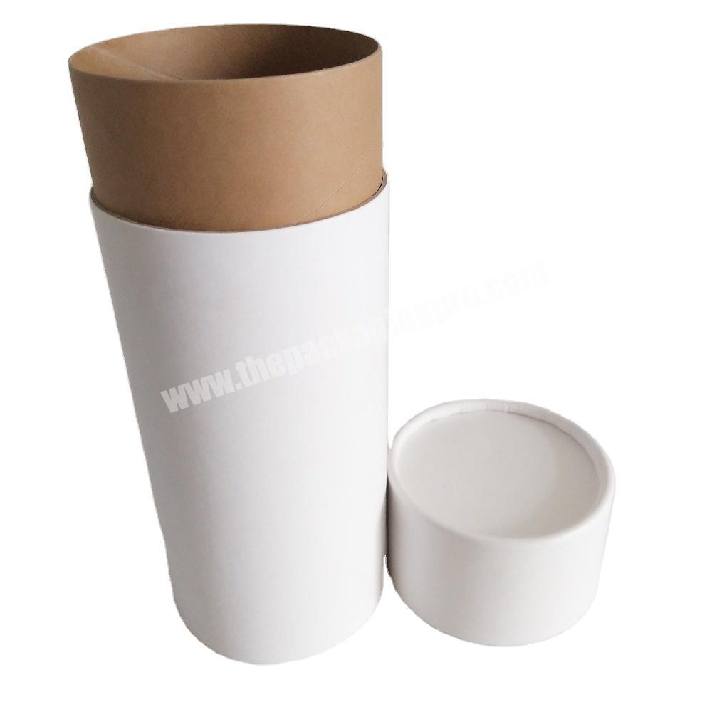 0.3 oz Recyclable Honey Deodorant Lipstick Empty Paperboard Mini Kraft Paper Twist Up Lip Balm Tubes
