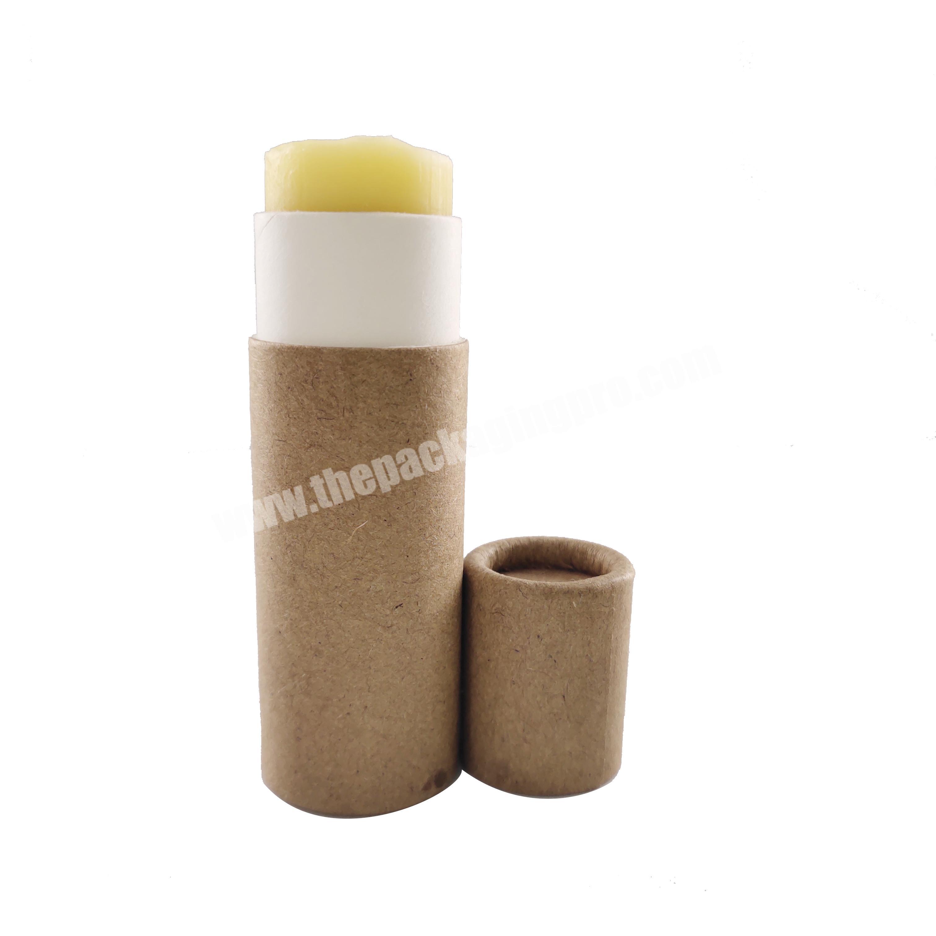 0.3oz 21x70mm push up paper lip balm tube stock