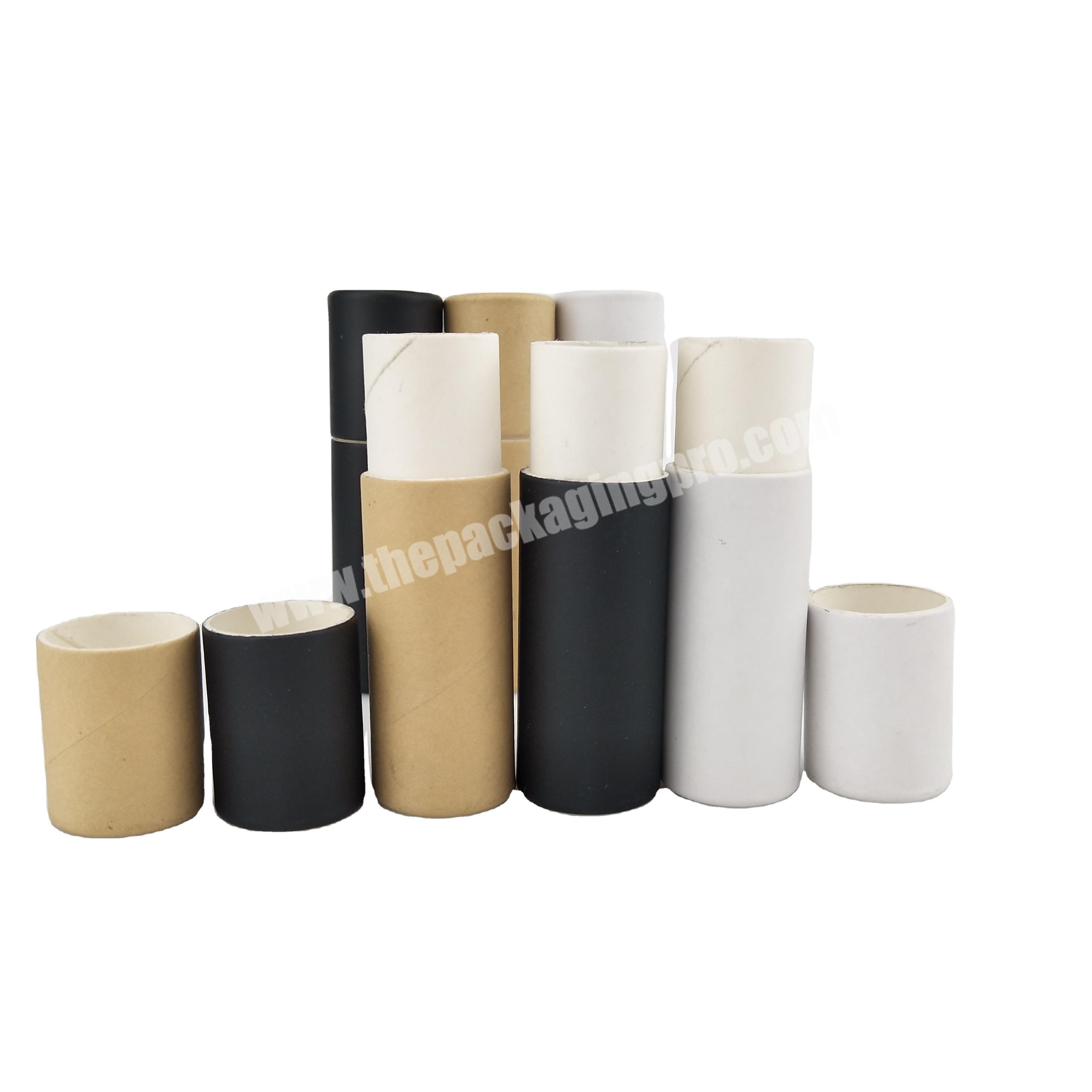 0.3oz ECO-friendly paper tube packaging cardboard push up deodorant containers
