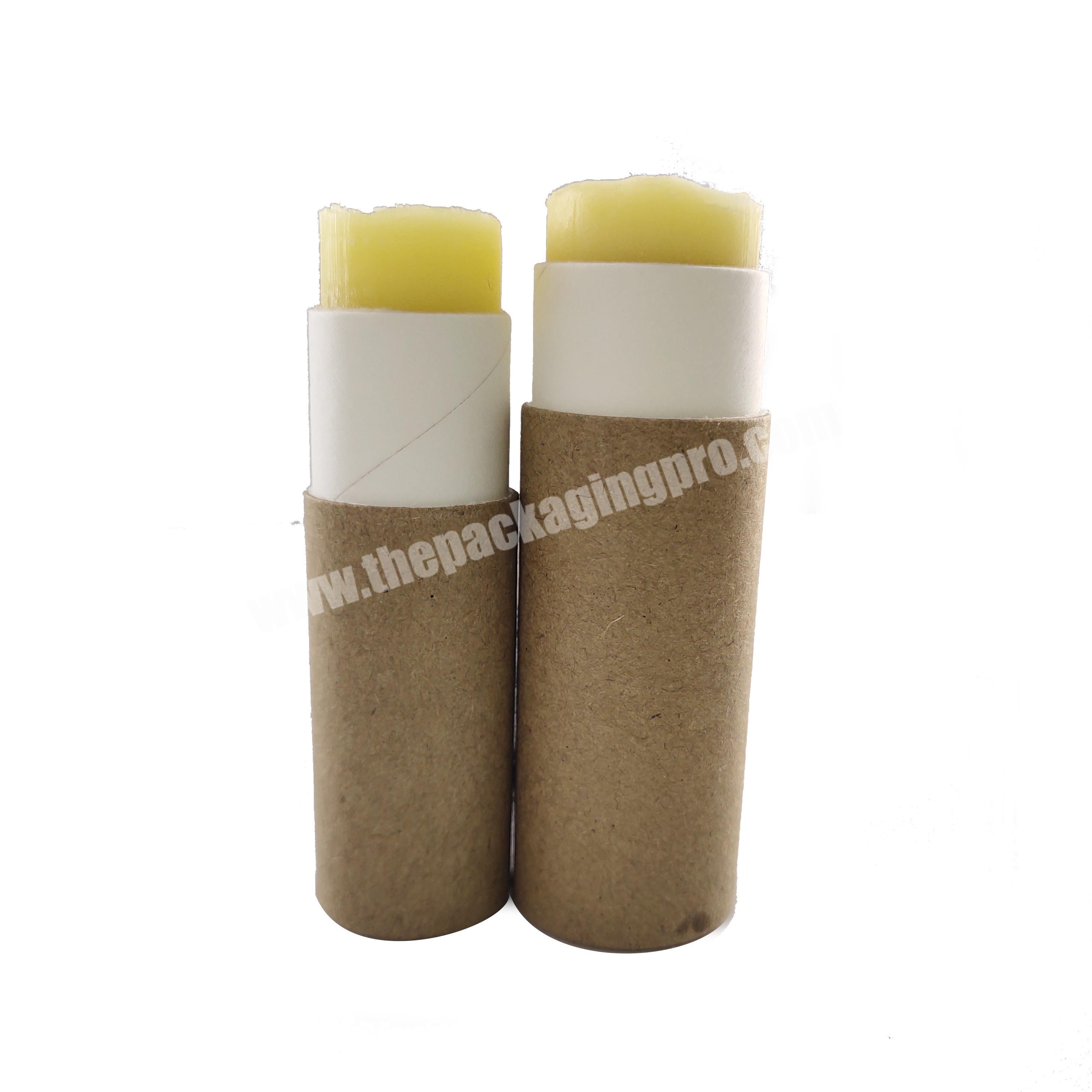 0.3oz push up paper tube deodorant tube packing cosmetic tube packing