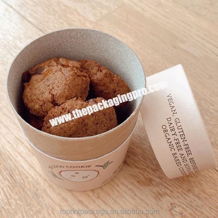 Eco Friendly Food Grade Biscuit Foil Containers Pet Window Gift Box Packaging With Custom Logo Cake Box