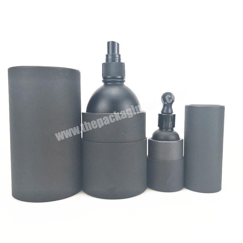 100% Recycled cosmetics paper tube package paper cosmetics tube packaging