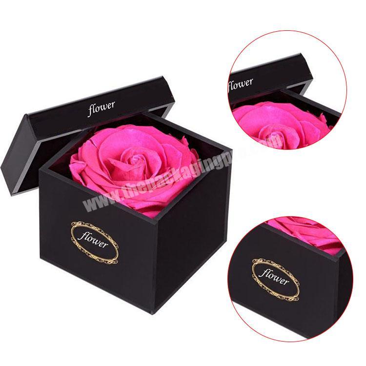 1kg cardboard box luxury flower box packaging with custom logo
