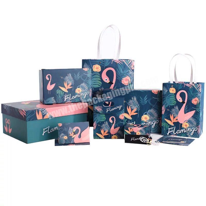 2020 gift box bags set High Quality Colorful Packaging Gift Box