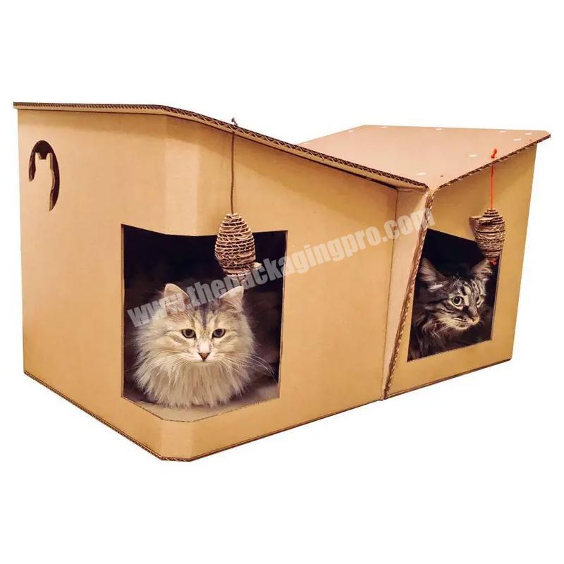 2022 Luxury cardboard cat house custom printing paper box gift