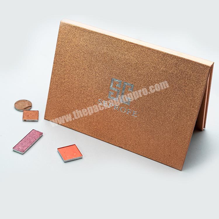 2022 New Private Label Eye Shadow Palette Colors Palette Custom 24 Colors Cardboard Eyeshadow Palette Packaging Box