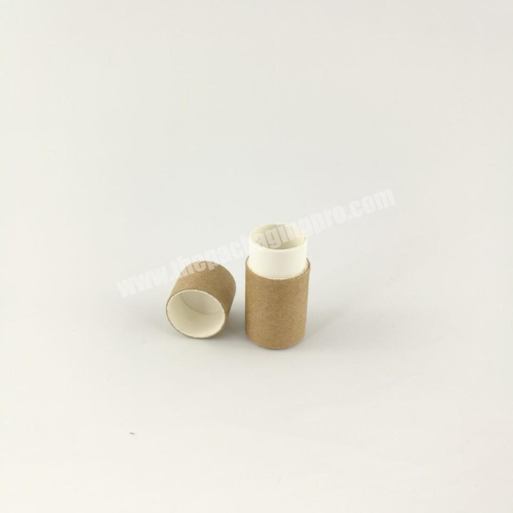 5g cardboard eco push up paper tube for lip balm