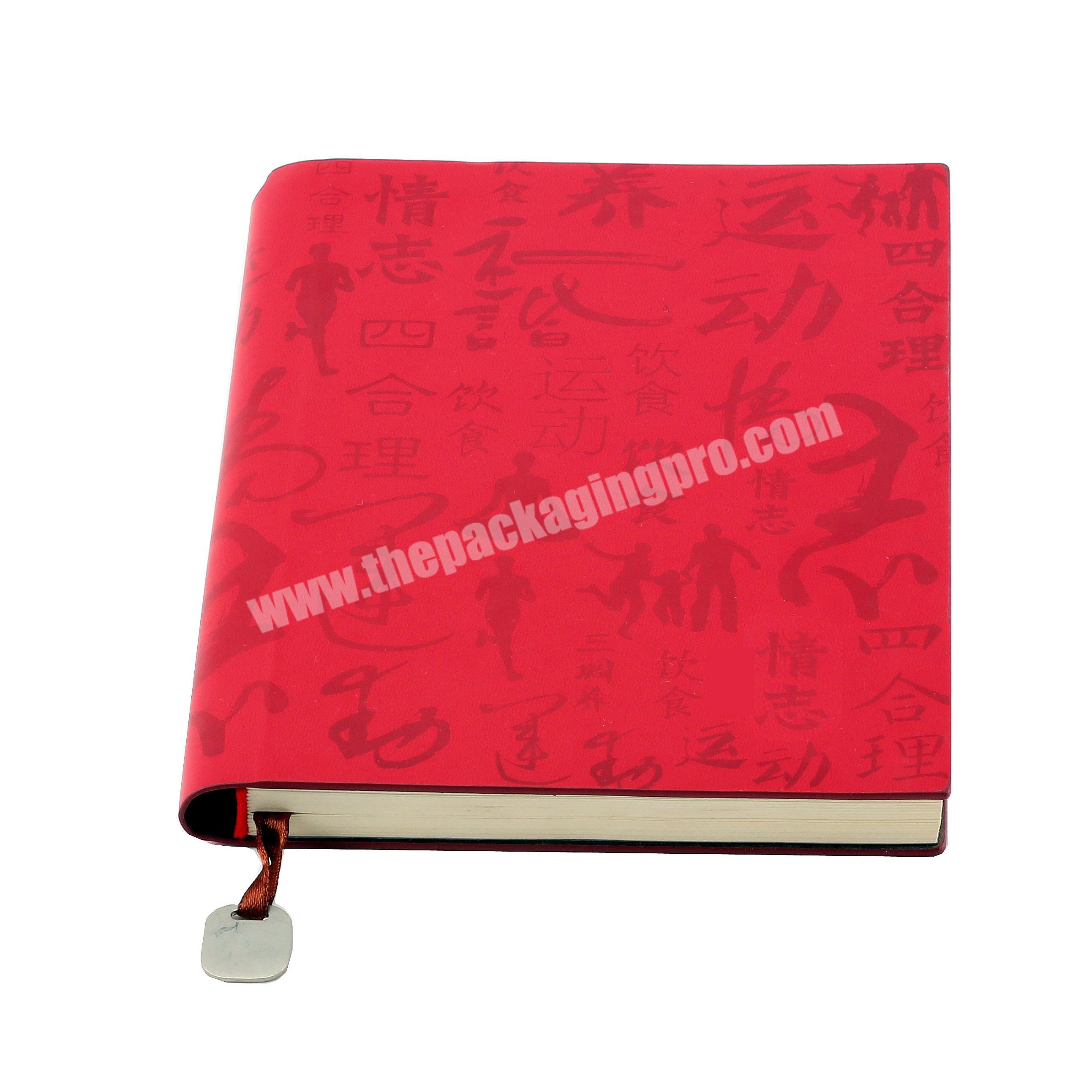 A5 Softcover PU Handmade Leather printed Notebook