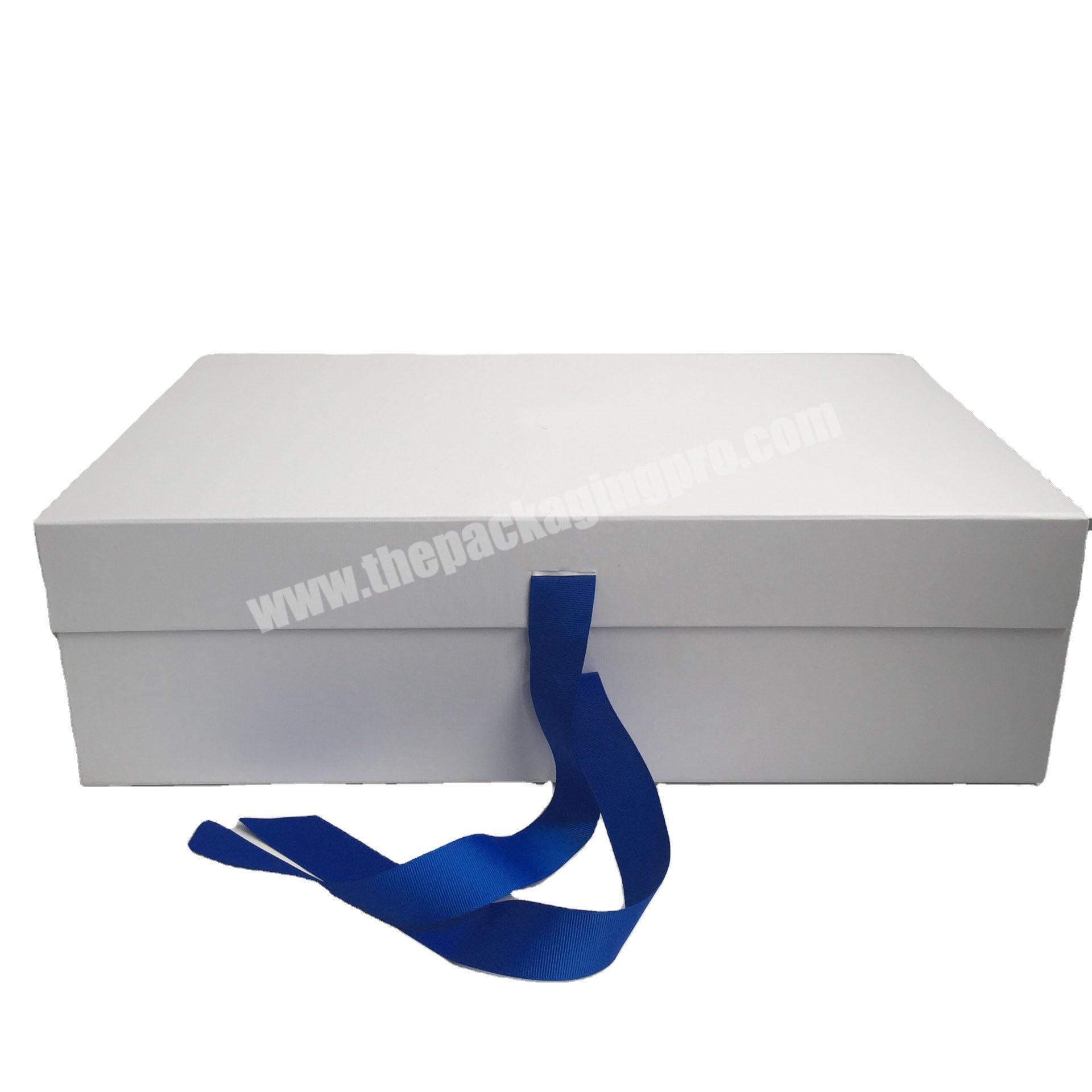 Accept custom large gift box packaging cardboard gift box magnetic