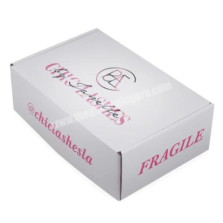 Beautiful Pink Gift Shipping Box Jewelry Packaging Box With Custom Logo