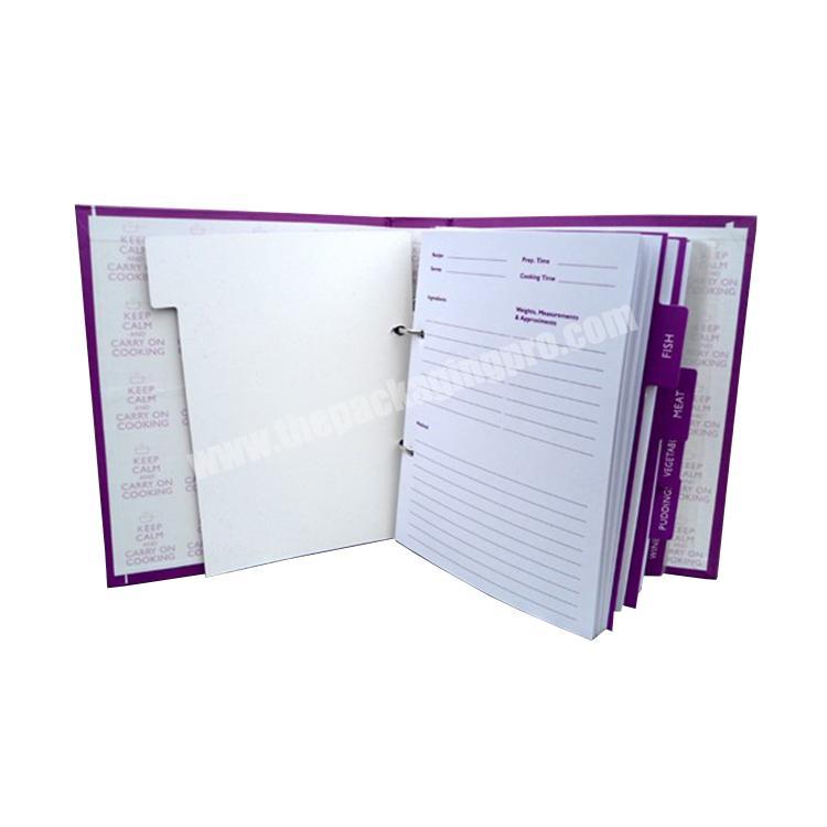 Emraw 3 Ring Binder Dividers with 10 Insertable Color India | Ubuy