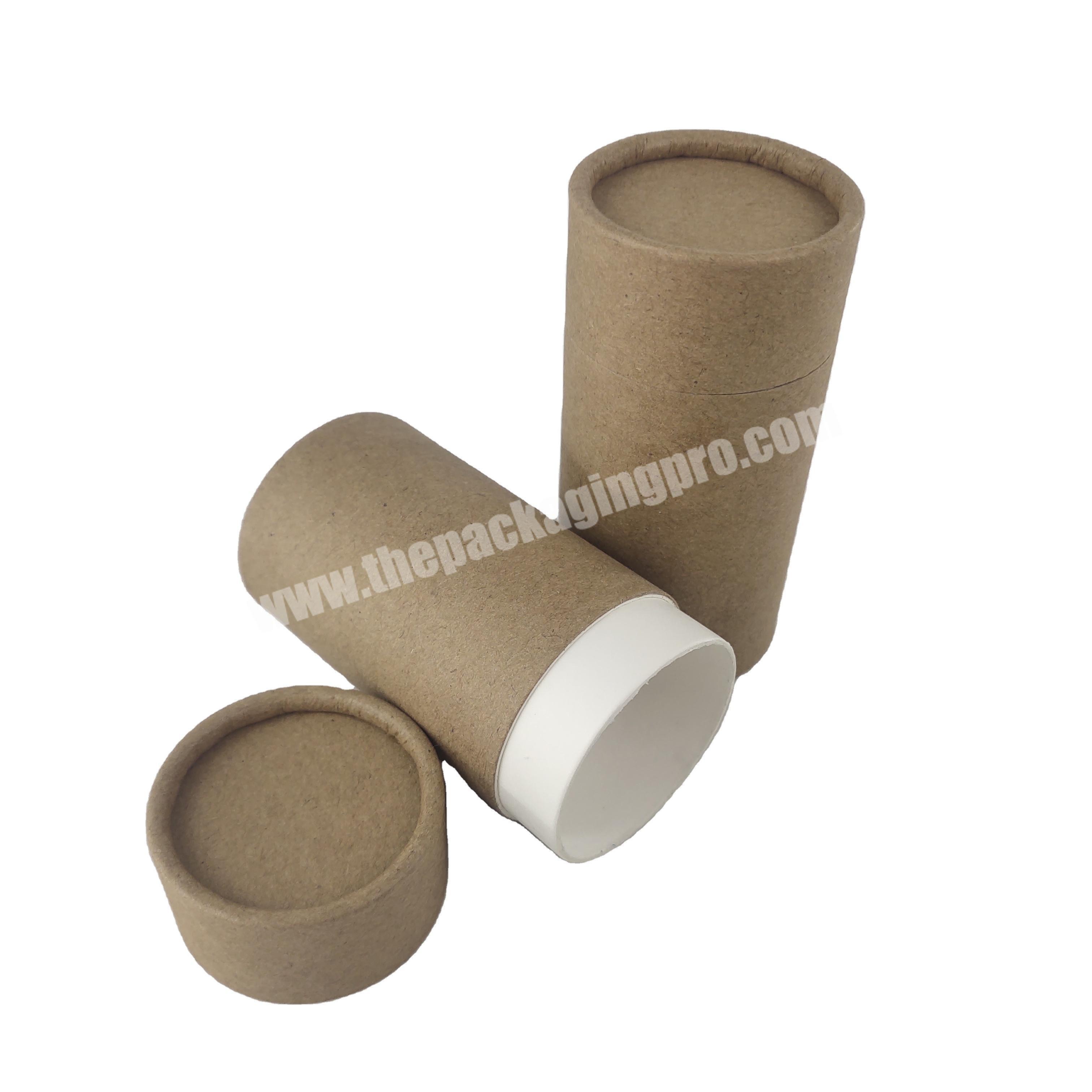 Best Price 0.3 oz Packaging Kraft Cardboard for Lip Balm Deodorant Container Paper Tube