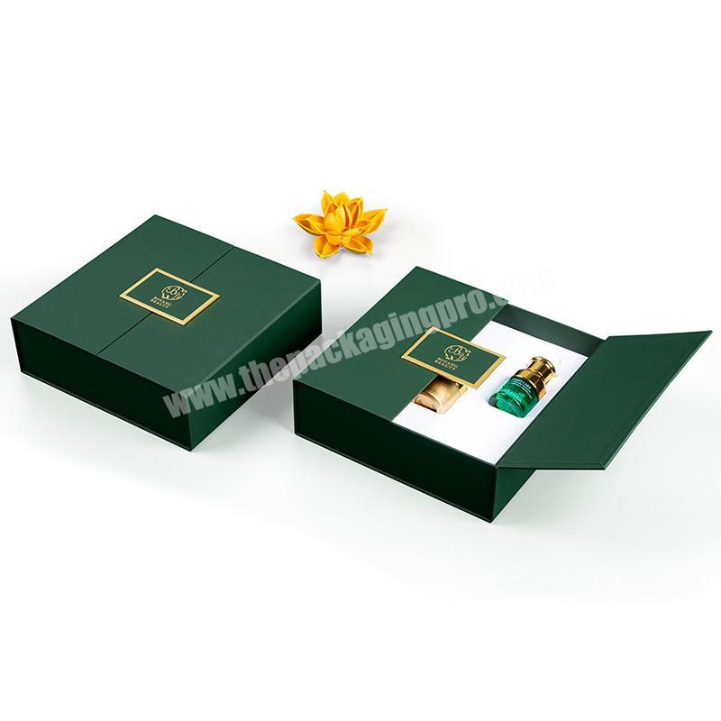 Black Custom Design Luxury Cardboard Paper Empty Perfume Bottle Packaging Gift Boxes