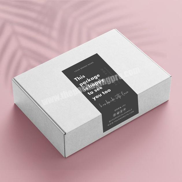 Black Wholesale Custom Logo printing Luxury Cardboard Paper cosmetic shipping Packaging Box Customized shampoo box