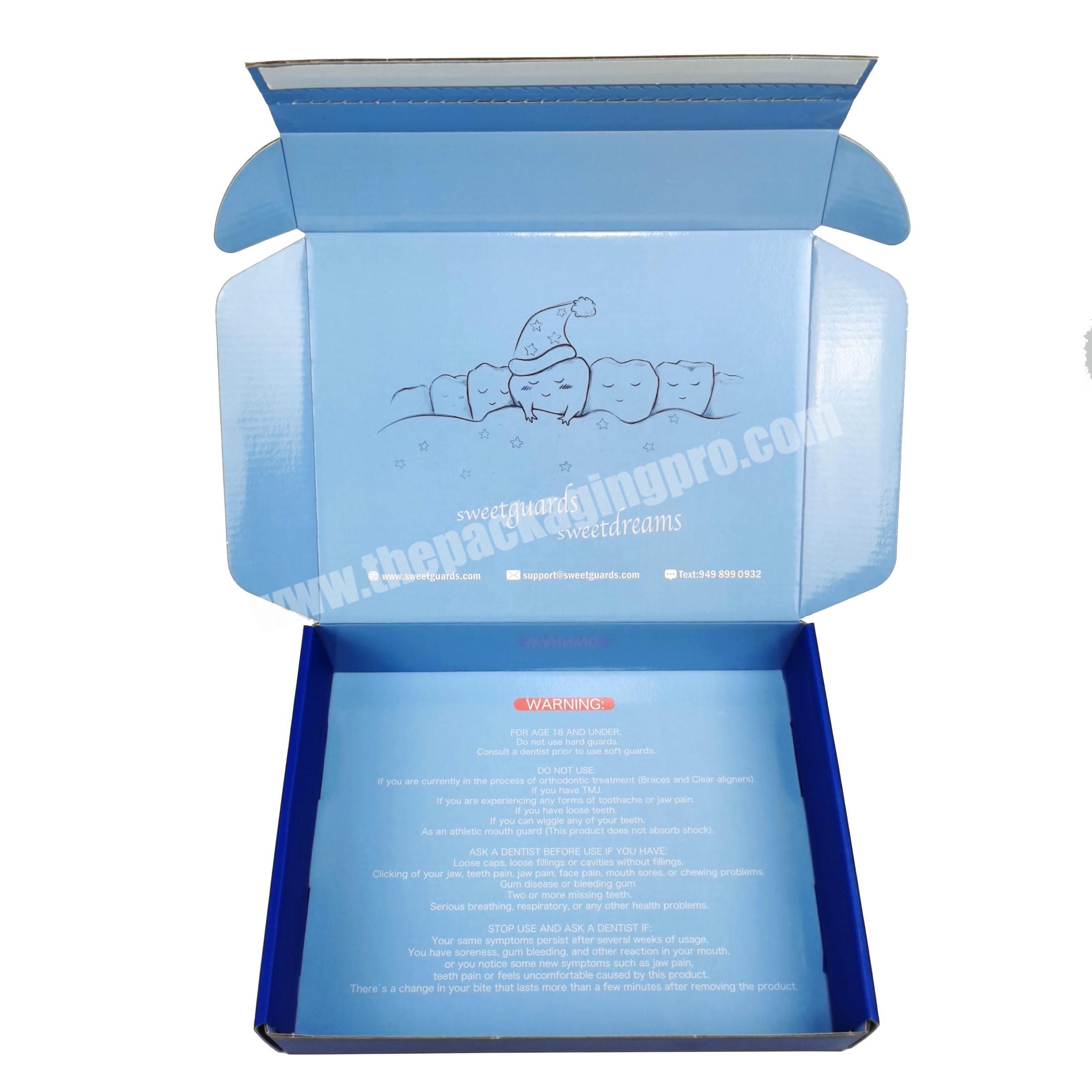 2022 SENCAI Customized Blue Dental Product Packaging box