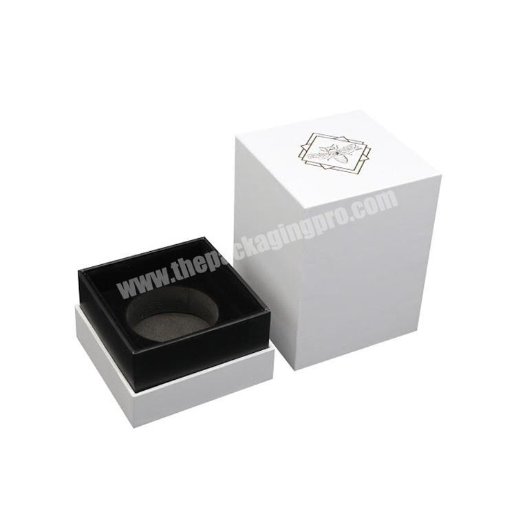 Boxes Custom Logo Packaging Recycled Brown Matches Shipping Ever Candle Box With Insert