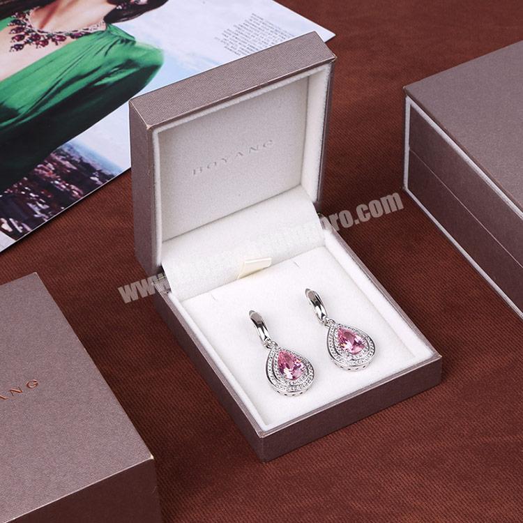 Boyang Luxury Drawer Jewelry Box Bracelet Necklace Ring Earring Gift Box Own Logo
