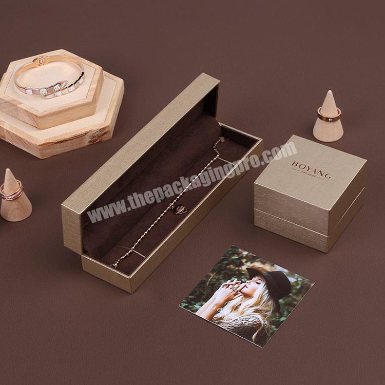 Boyang New Style Factory Wholesale Wedding Valentine Gift Packaging Jewelry Necklace Box Paper Packing Boxes Necklace